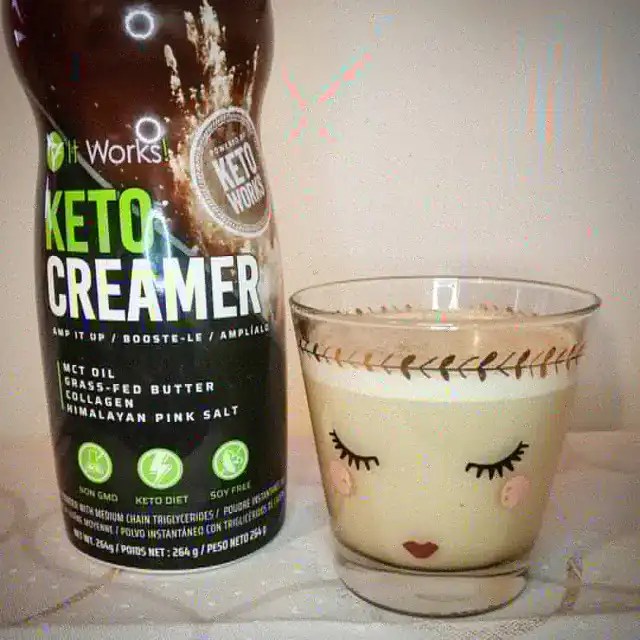 Café Americano au keto&nbsp;creamer