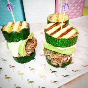 Burgers à l&rsquo;Avocat et Mini&nbsp;Courgettes