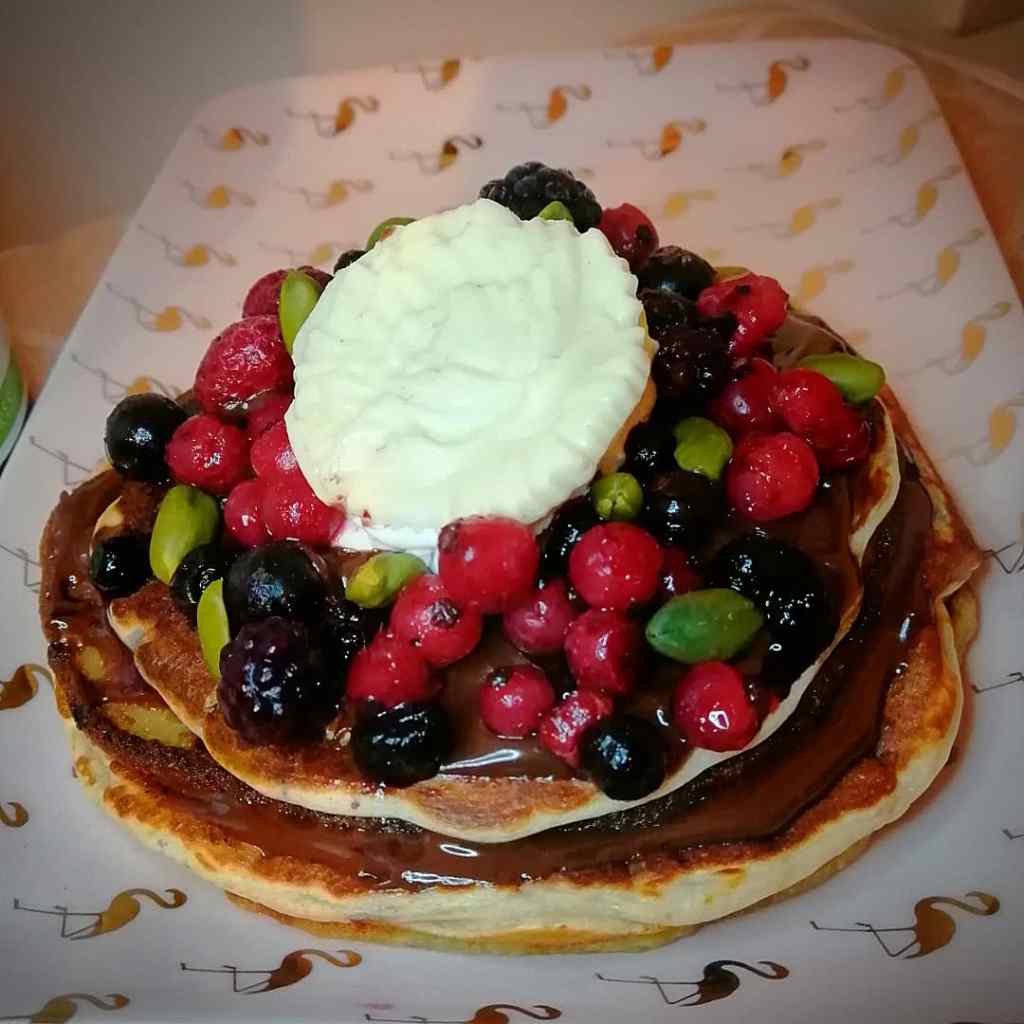 Gâteau de crêpes chocolat fruités&nbsp;rouges