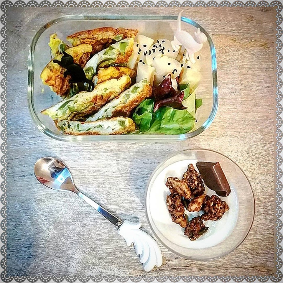 Omelette poivron vert et curcuma à 8 gr de&nbsp;glucides