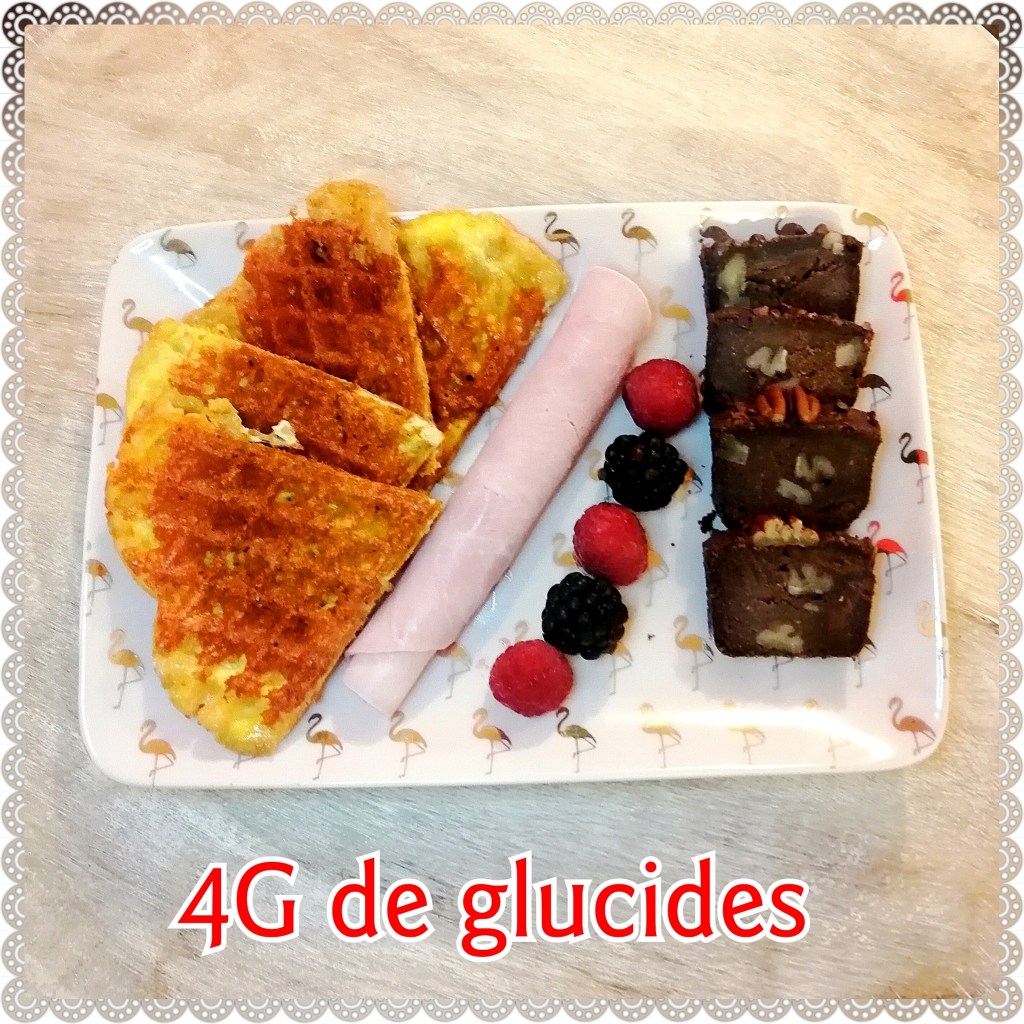Waffle fromage et pudding Choco&nbsp;4G